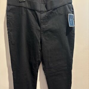 Karen Scott black jeans size PL